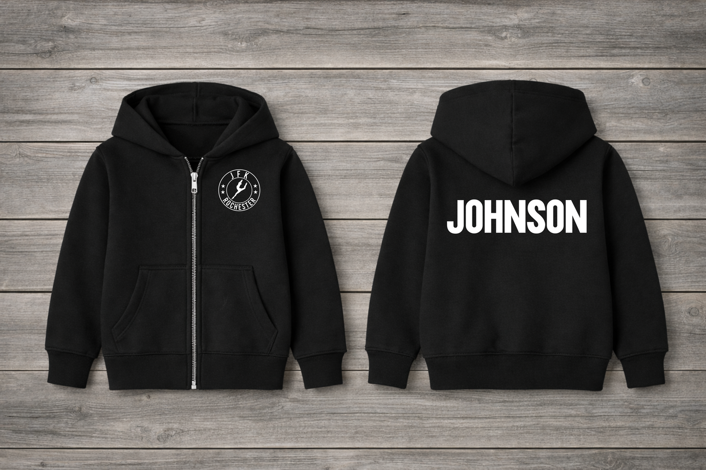 JFK Rochester-Youth full zip Hoodie
